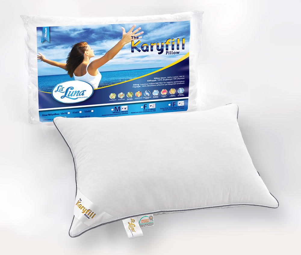 Μαξιλάρια Ύπνου: Μαξιλάρι Ύπνου New Karyfill Pillow Extra Firm La Luna