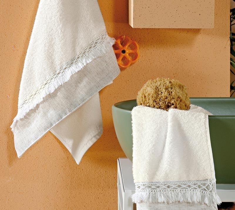Νυφικές Πετσέτες: Πετσέτες Μπάνιου Σετ (3 Τεμ) Evan Kentia