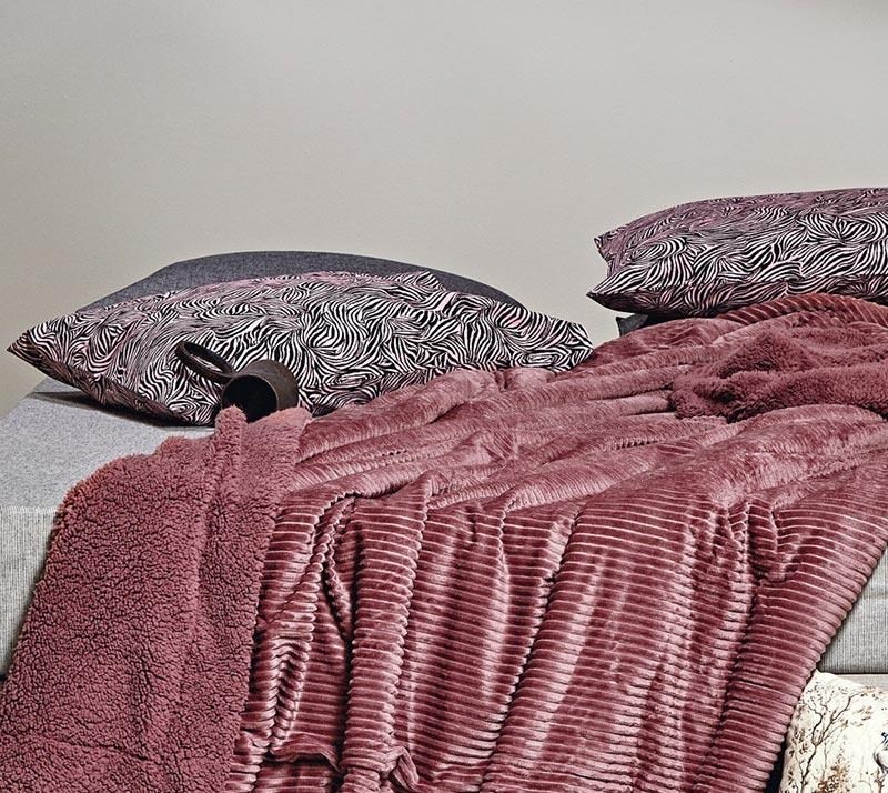 Κουβέρτες Υπέρδιπλες Χειμωνιάτικες: Κουβέρτα King Size Γούνινη Spencer 20  Kentia