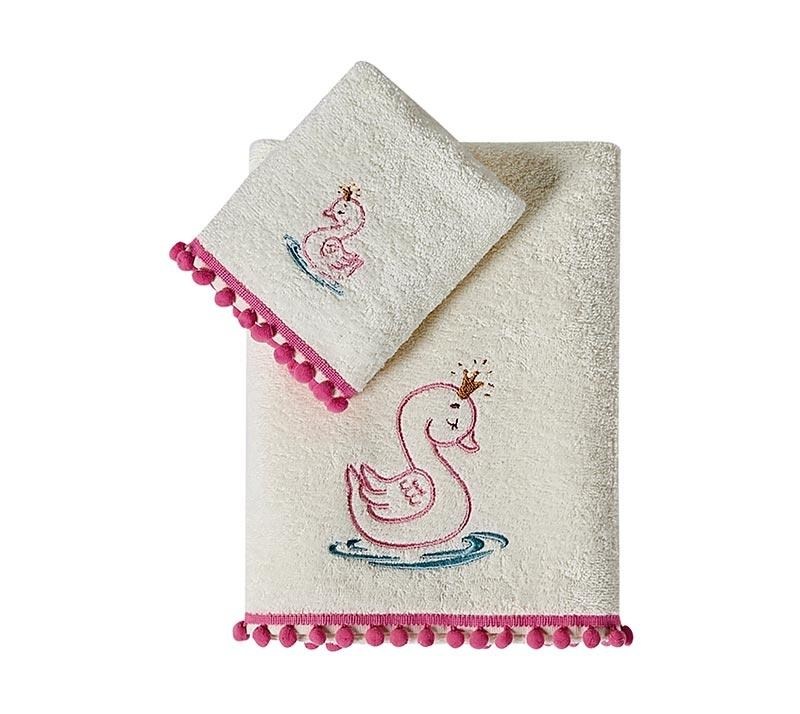 Παιδικές Πετσέτες: Πετσέτες Μπάνιου Παιδικές Σετ (2 Τεμ) Odile Kentia