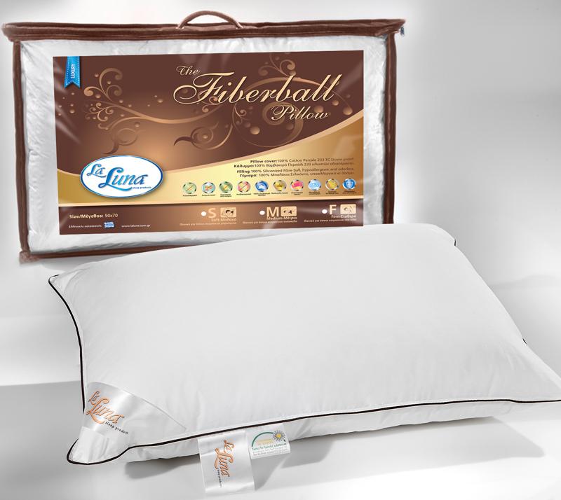 Μαξιλάρια Ύπνου: Μαξιλάρι Ύπνου Fiberball Pillow Soft La Luna
