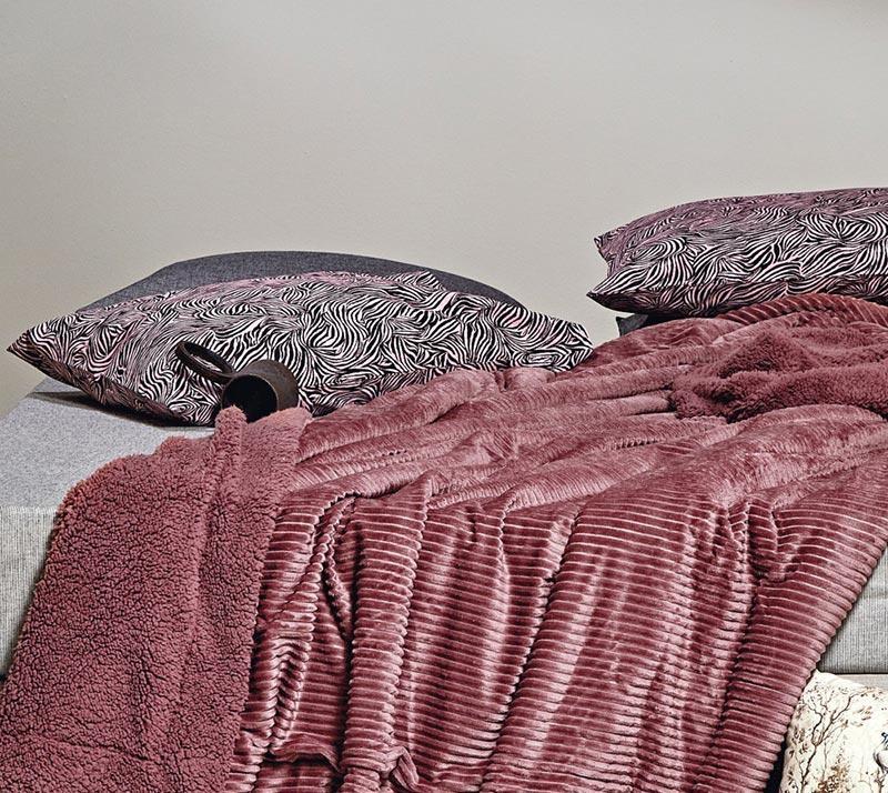 Κουβέρτες Μονές Χειμωνιάτικες : Κουβέρτα Ημίδιπλη Γούνινη Spencer 20 Kentia